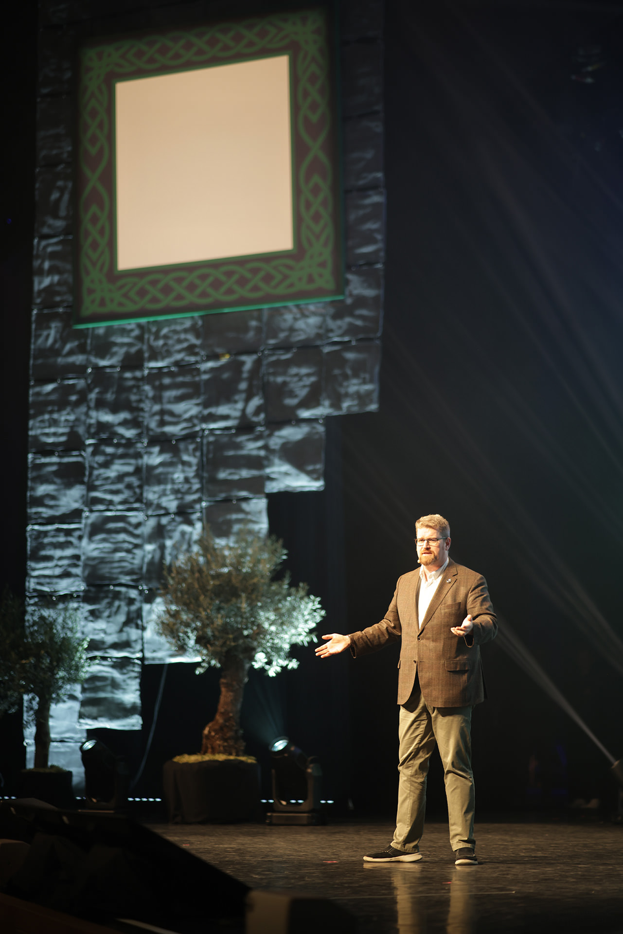 Storytelling on the big stage